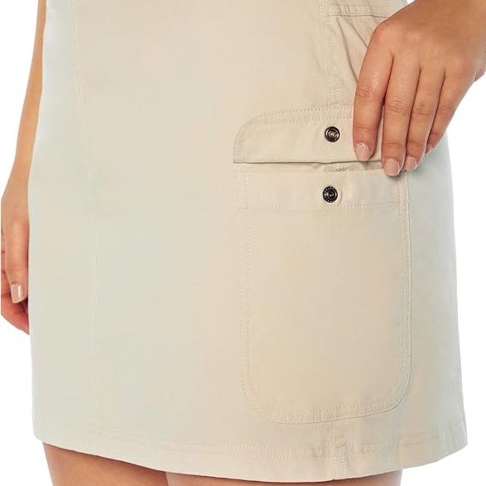 Balance Collection Cream Skort with Pocket